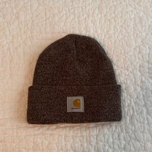 Carhartt Dark Brown Knit Beanie